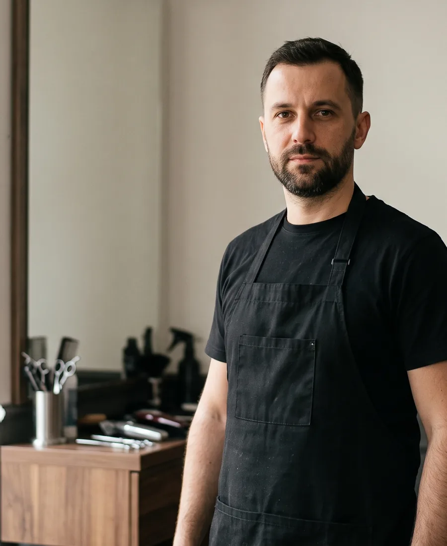 Portretul lui Andrei Pop în salon