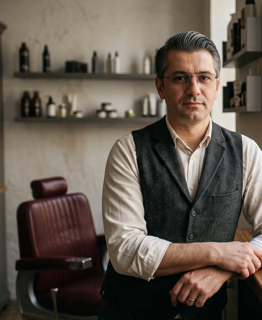 Portretul lui Robert Chiș în salon